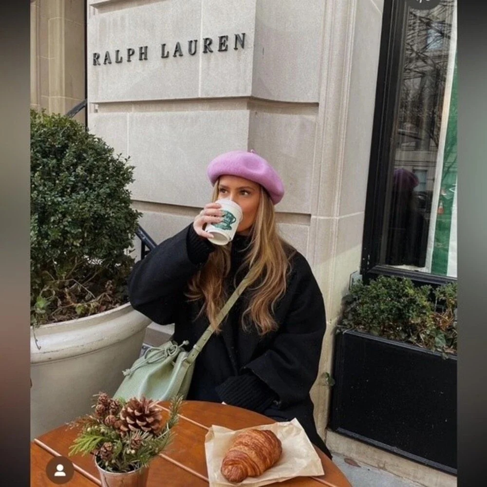 ZARA 100% WOOL BERET